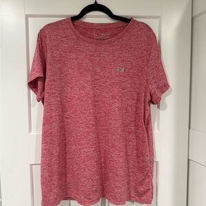 Under Armour Woman’s Heathered Pink Tee